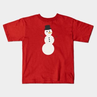 Christmas Snowman Kids T-Shirt